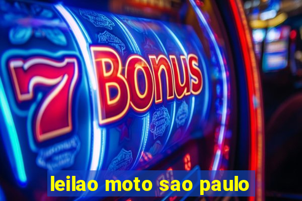 leilao moto sao paulo